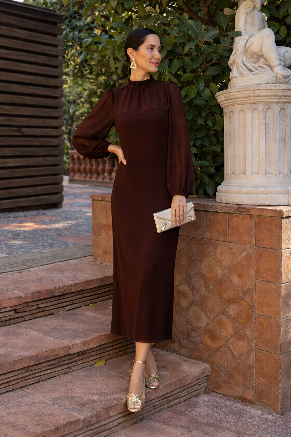 5afa940c-f42a-45a3-ac91-20868c900430 Vestido Cacao - Image 1